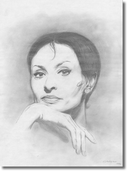 portrait de Barbara portrait de Barbara